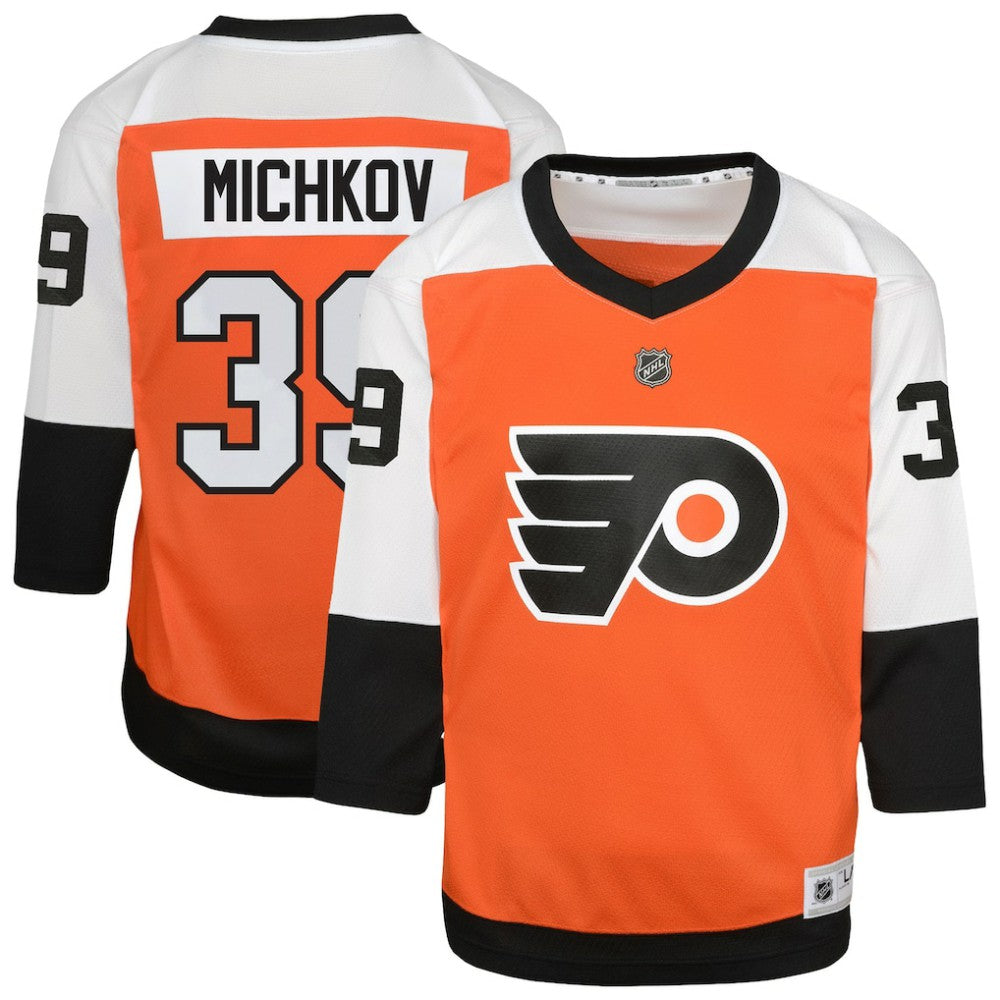 Matvei Michkov Philadelphia Flyers Youth Home Replica Player Jersey - Orange | US 202439445