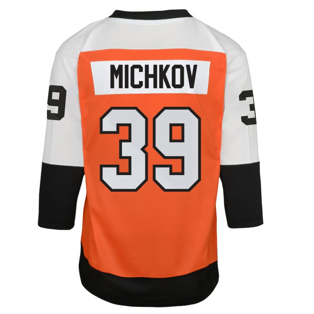 Matvei Michkov Philadelphia Flyers Youth Home Replica Player Jersey - Orange | US 202439445