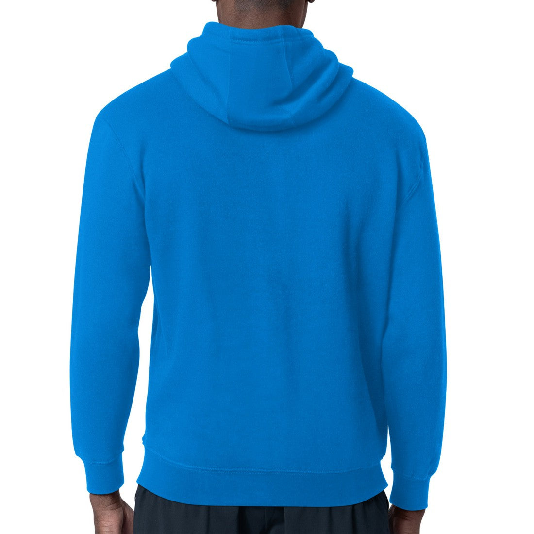 Detroit Lions Starter Retro Team Logo Pullover Hoodie - Blue Hoodies