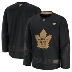 Toronto Maple Leafs Fanatics 2024 Military Appreciation Practice Jersey - Black | US 202439746