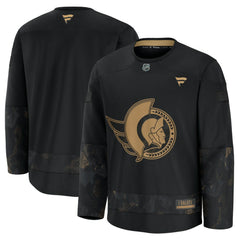 Ottawa Senators Fanatics 2024 Military Appreciation Practice Jersey - Black | US 202439747
