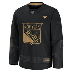 New York Rangers Fanatics 2024 Military Appreciation Practice Jersey - Black | US 202439761