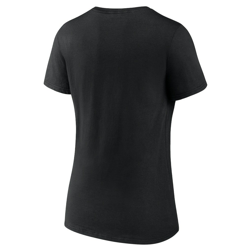 Jayden Daniels Washington Commanders Women's Play Motion T-Shirt - Black T-shirts