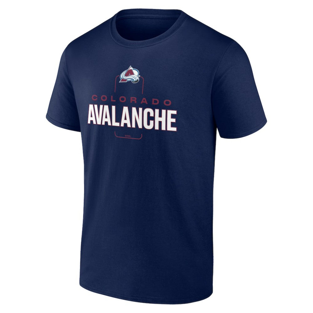 Colorado Avalanche Personalized Name & Number Midfielder T-Shirt - Navy | US 202441159
