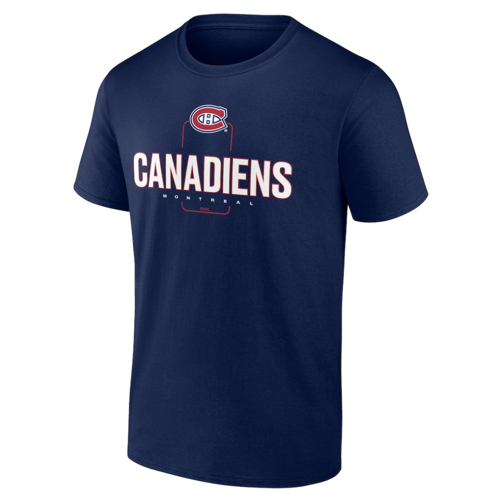 Montreal Canadiens Personalized Name & Number Midfielder T-Shirt - Navy | US 202441183