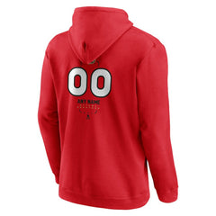 Ottawa Senators Personalized Name & Number Midfielder Pullover Hoodie - Red | US 202441207