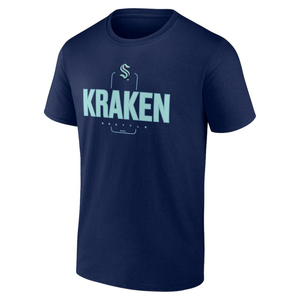 Seattle Kraken Personalized Name & Number Midfielder T-Shirt - Deep Sea Blue | US 202441213