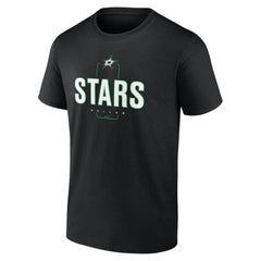 Dallas Stars Personalized Name & Number Midfielder T-Shirt - Black | US 202441352