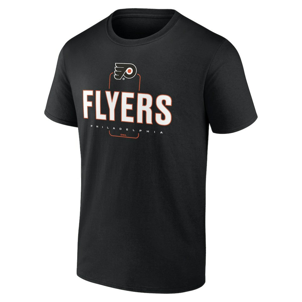 Philadelphia Flyers Personalized Name & Number Midfielder T-Shirt - Black | US 202441372