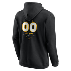 Pittsburgh Penguins Personalized Name & Number Midfielder Pullover Hoodie - Black | US 202441376