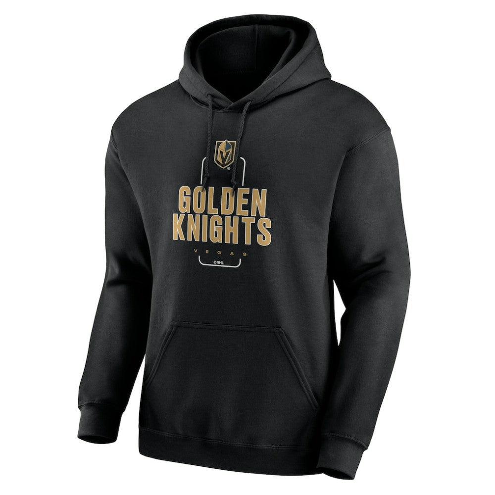 Vegas Golden Knights Personalized Name & Number Midfielder Pullover Hoodie - Black | US 202441386