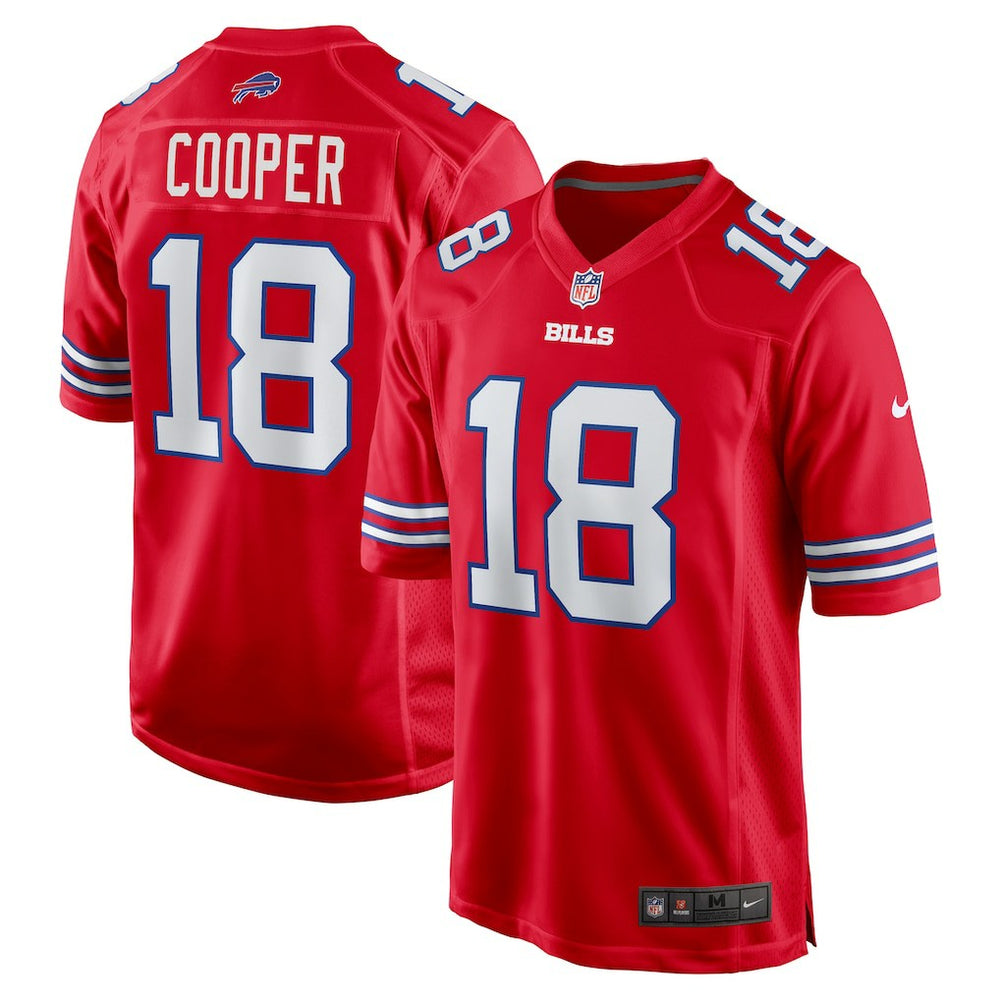 Amari Cooper Buffalo Bills Alternate Game Jersey - Red Jerseys