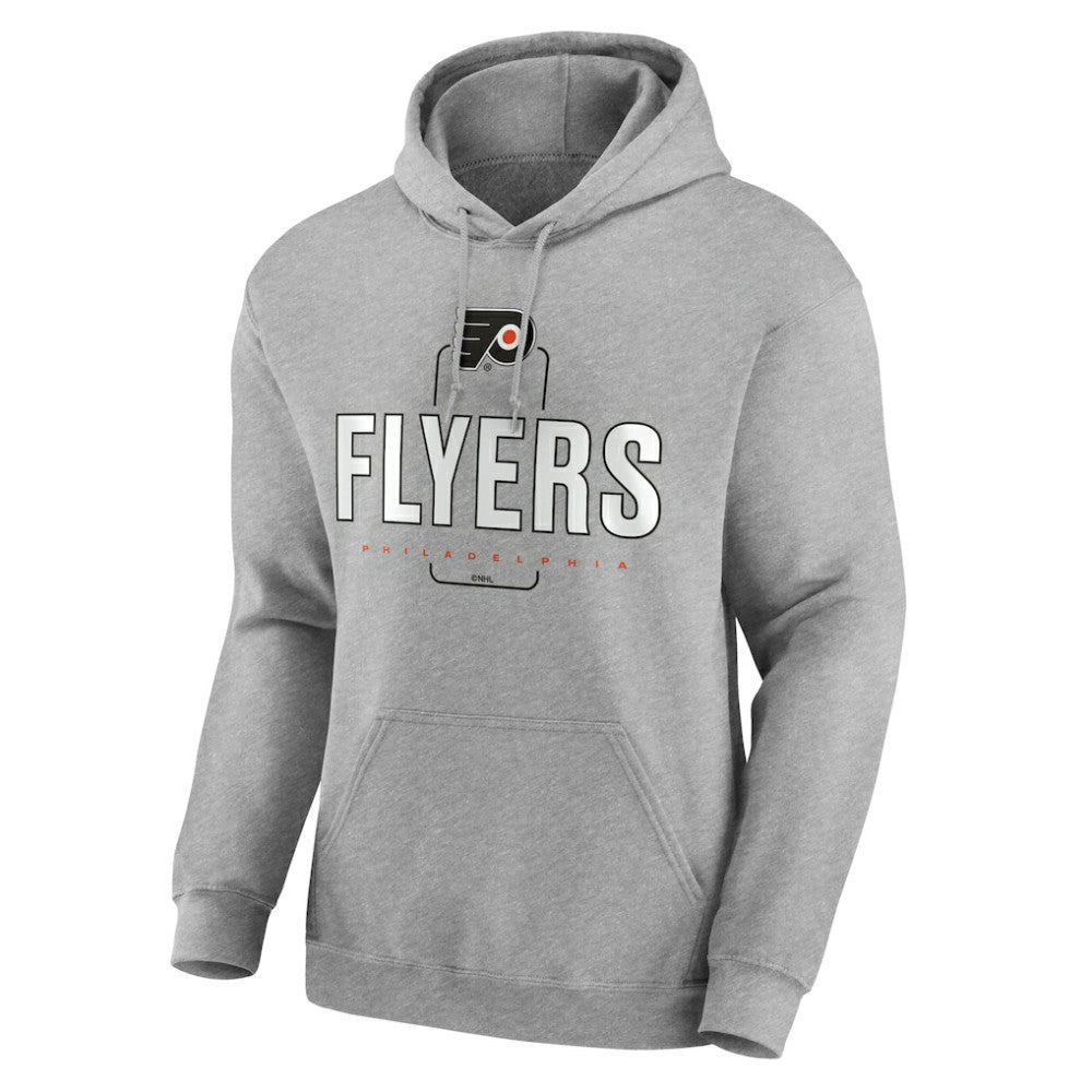 Philadelphia Flyers Personalized Name & Number Midfielder Pullover Hoodie - Gray | US 202447074