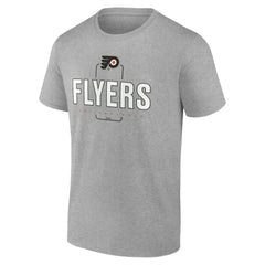Philadelphia Flyers Personalized Name & Number Midfielder T-Shirt - Gray | US 202447075