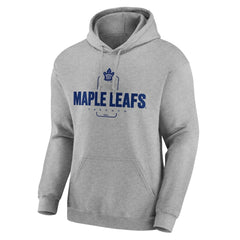 Toronto Maple Leafs Personalized Name & Number Midfielder Pullover Hoodie - Gray | US 202447089