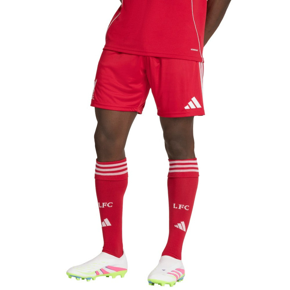 Liverpool 2025/26 Home AEROREADY Replica Shorts Red - Adidas for sale