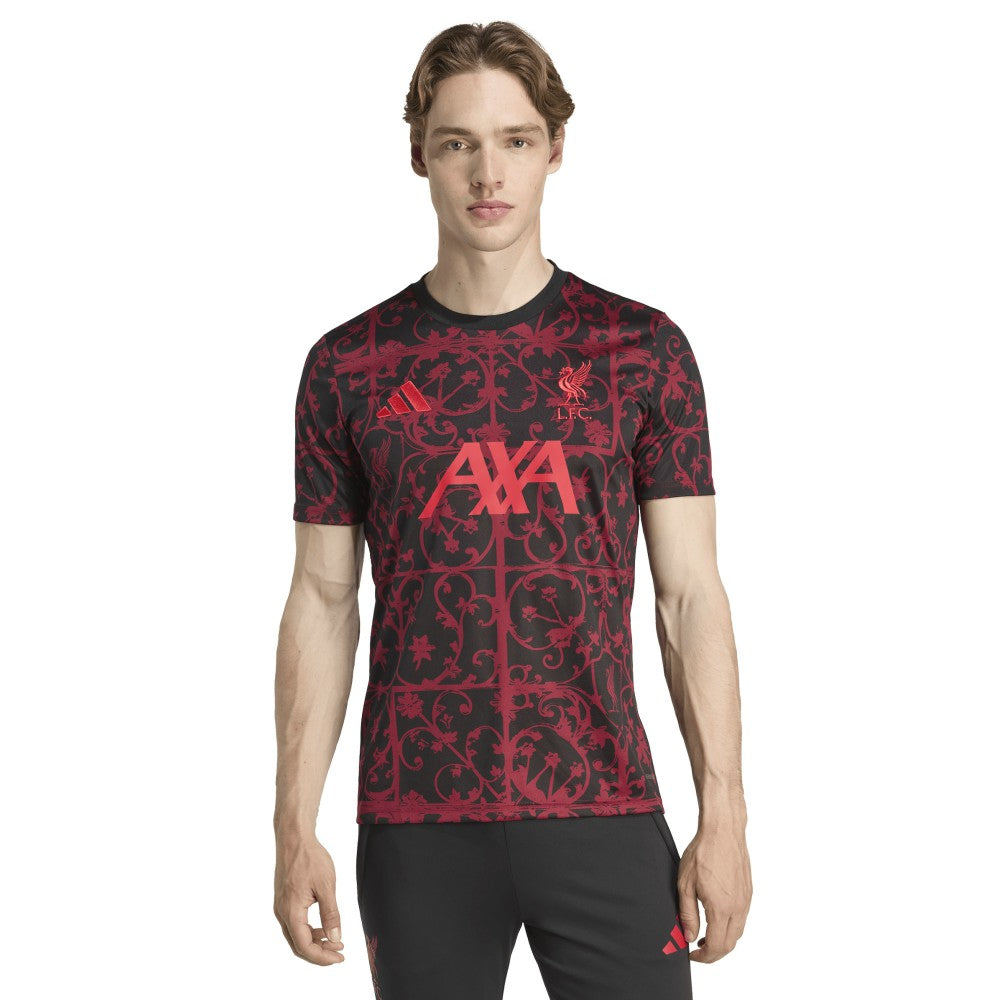 Liverpool 2025/26 AEROREADY Pre-Match Top Black - Adidas cheap