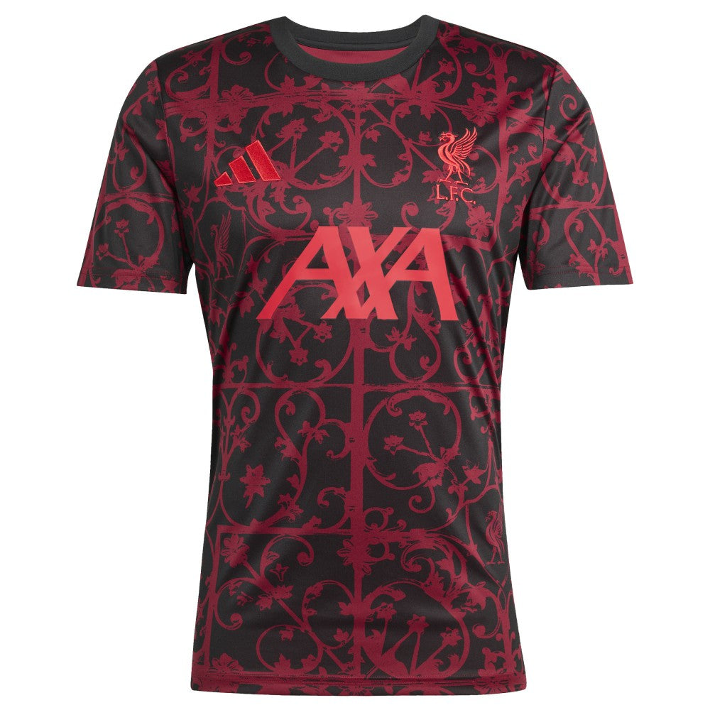 Liverpool 2025/26 AEROREADY Pre-Match Top Black - Adidas cheap