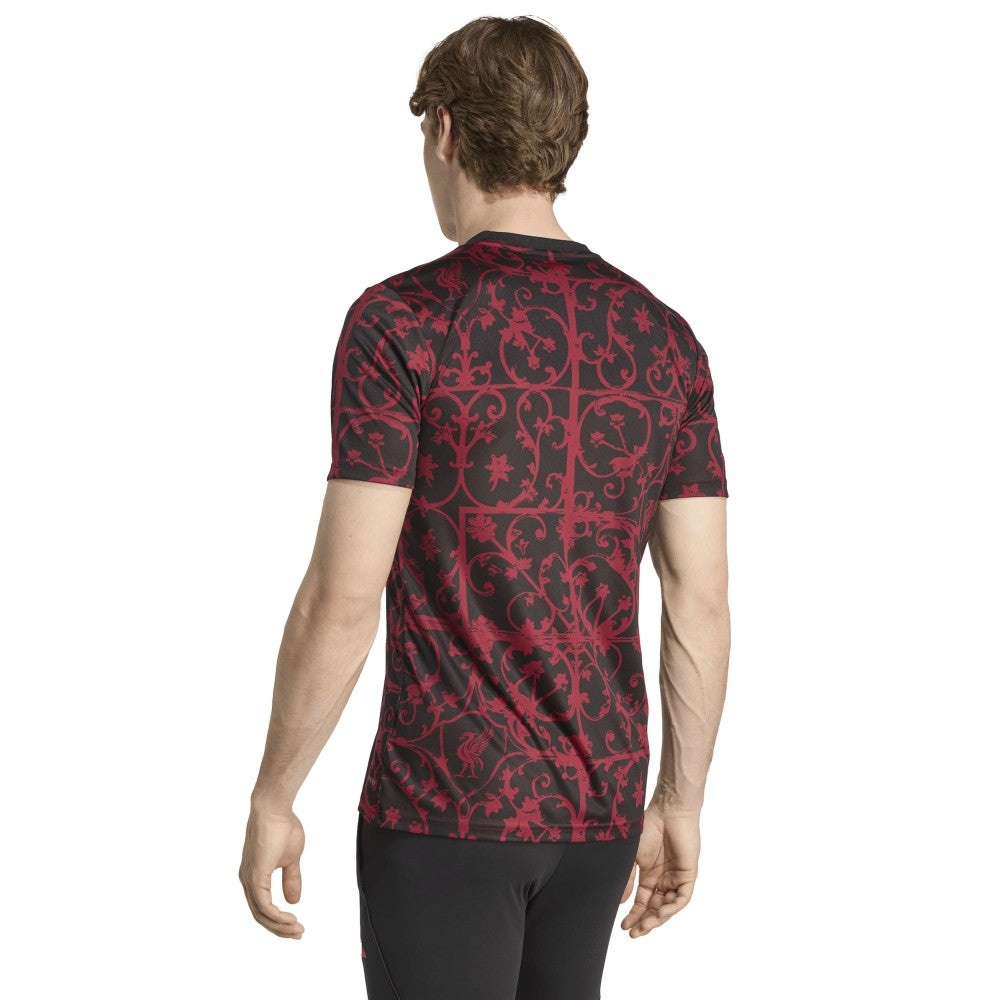 Liverpool 2025/26 AEROREADY Pre-Match Top Black - Adidas cheap