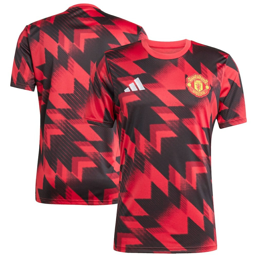 Manchester United 2025/26 AEROREADY Pre-Match Top Red - Adidas on sale