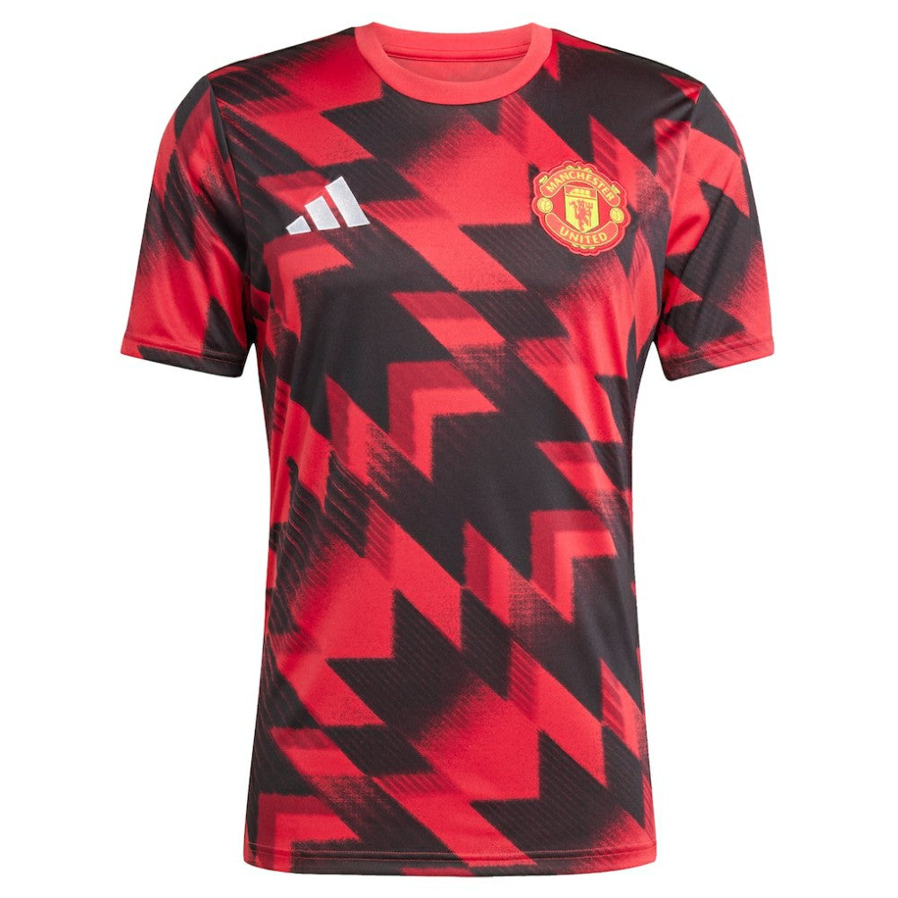 Manchester United 2025/26 AEROREADY Pre-Match Top Red - Adidas on sale