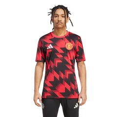 Manchester United 2025/26 AEROREADY Pre-Match Top Red - Adidas on sale