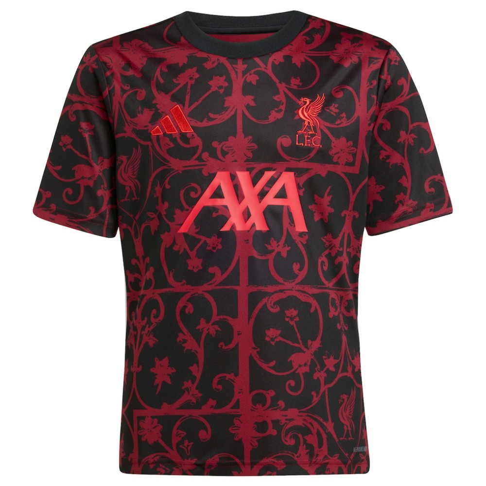 Liverpool Youth 2025/26 Pre-Match AEROREADY Top Black - Adidas online