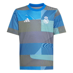 Real Madrid Youth 2025/26 Pre-Match AEROREADY Top Blue - Adidas for sale