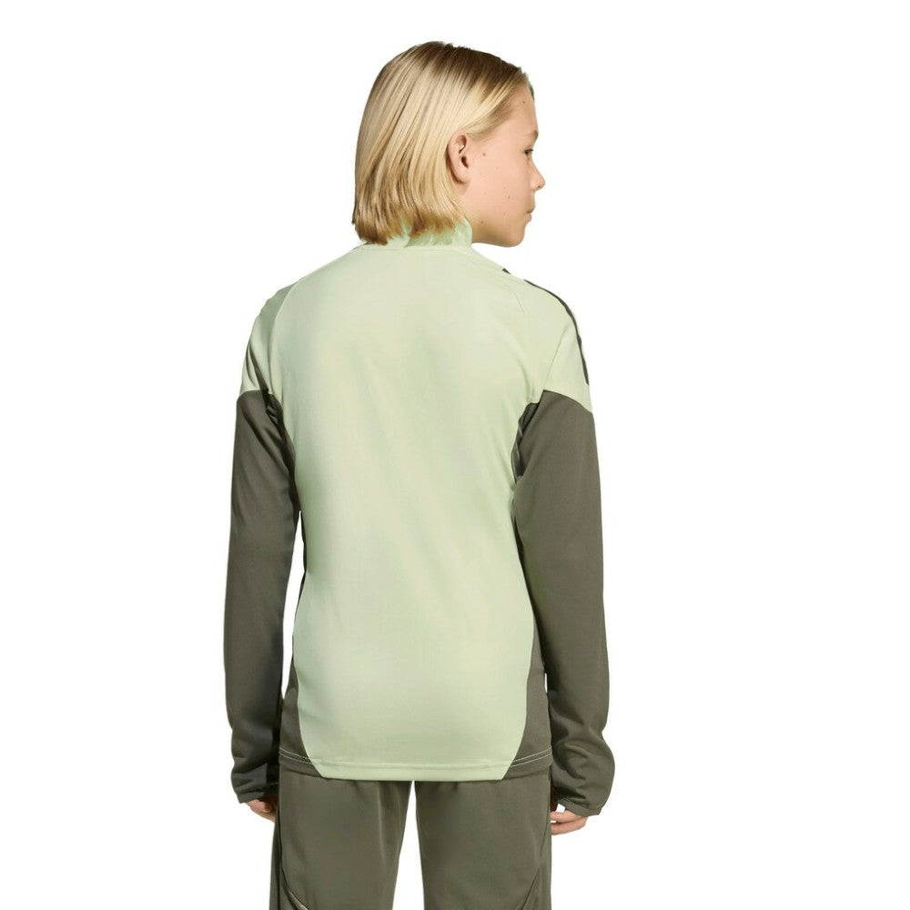 Real Madrid Youth 2025/26 Training AEROREADY Quarter-Zip Pullover Green - Adidas for sale