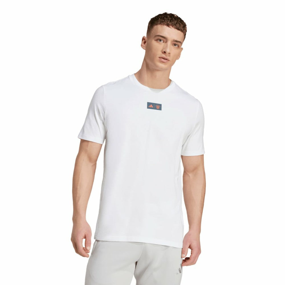 Bayern Munich Jersey Hook T-Shirt White - Adidas for sale