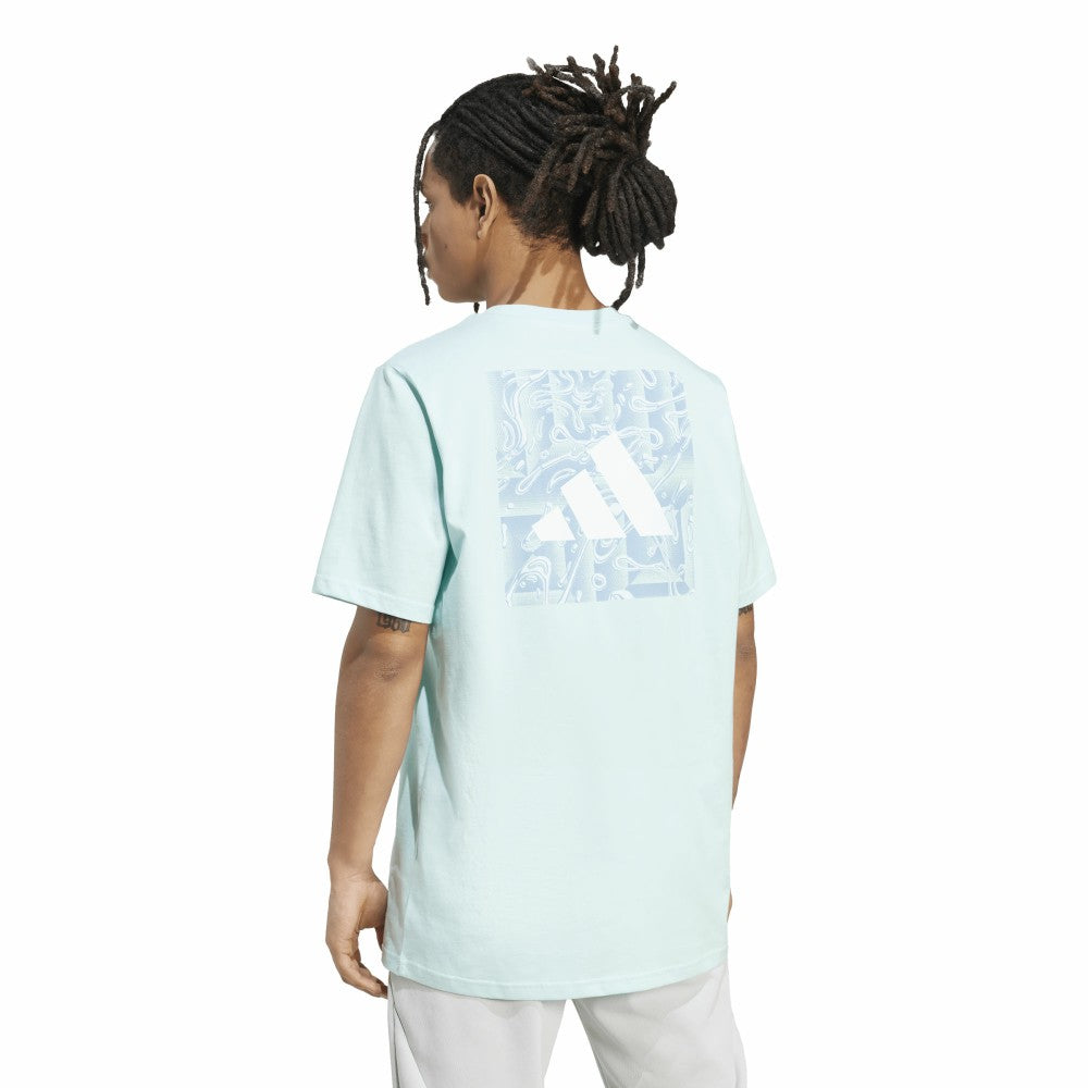 Juventus Jersey Hook T-Shirt Aqua - Adidas cheap