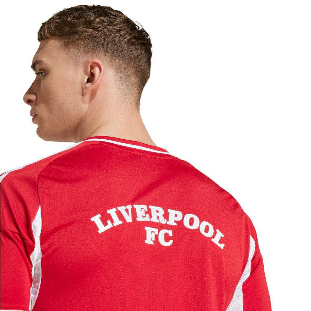 Liverpool Full-Button Baseball Jersey Red - Adidas for sale