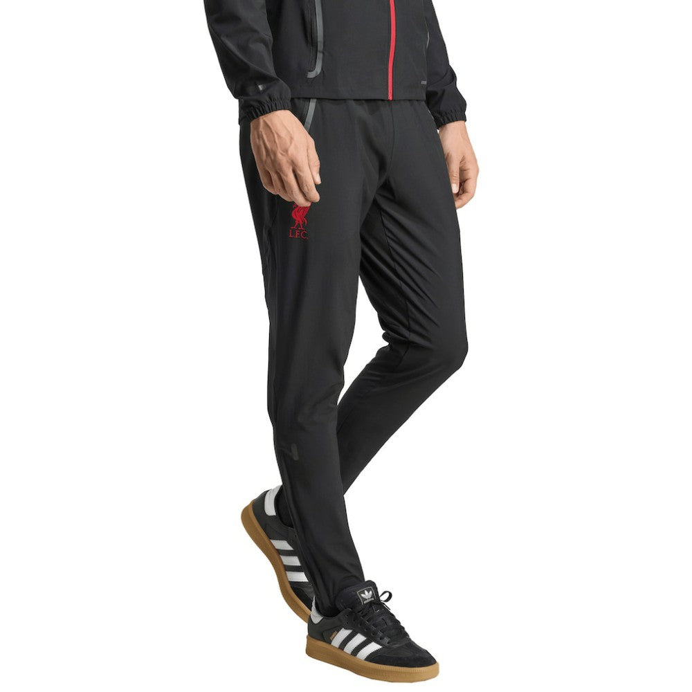 Liverpool 2025/26 Tiro Vis Tech Travel Pants Black - Adidas for sale