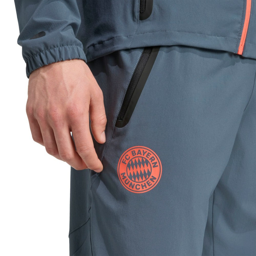 Bayern Munich 2025/26 Tiro Vis Tech AEROREADY Travel Pants Gray - Adidas discount