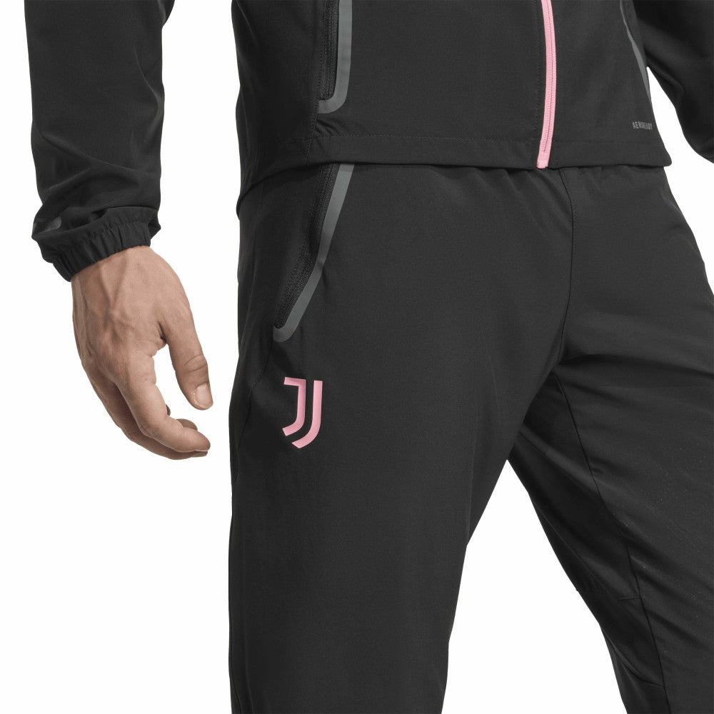 Juventus 2025/26 Tiro Vis Tech AEROREADY Travel Pants Black - Adidas for sale