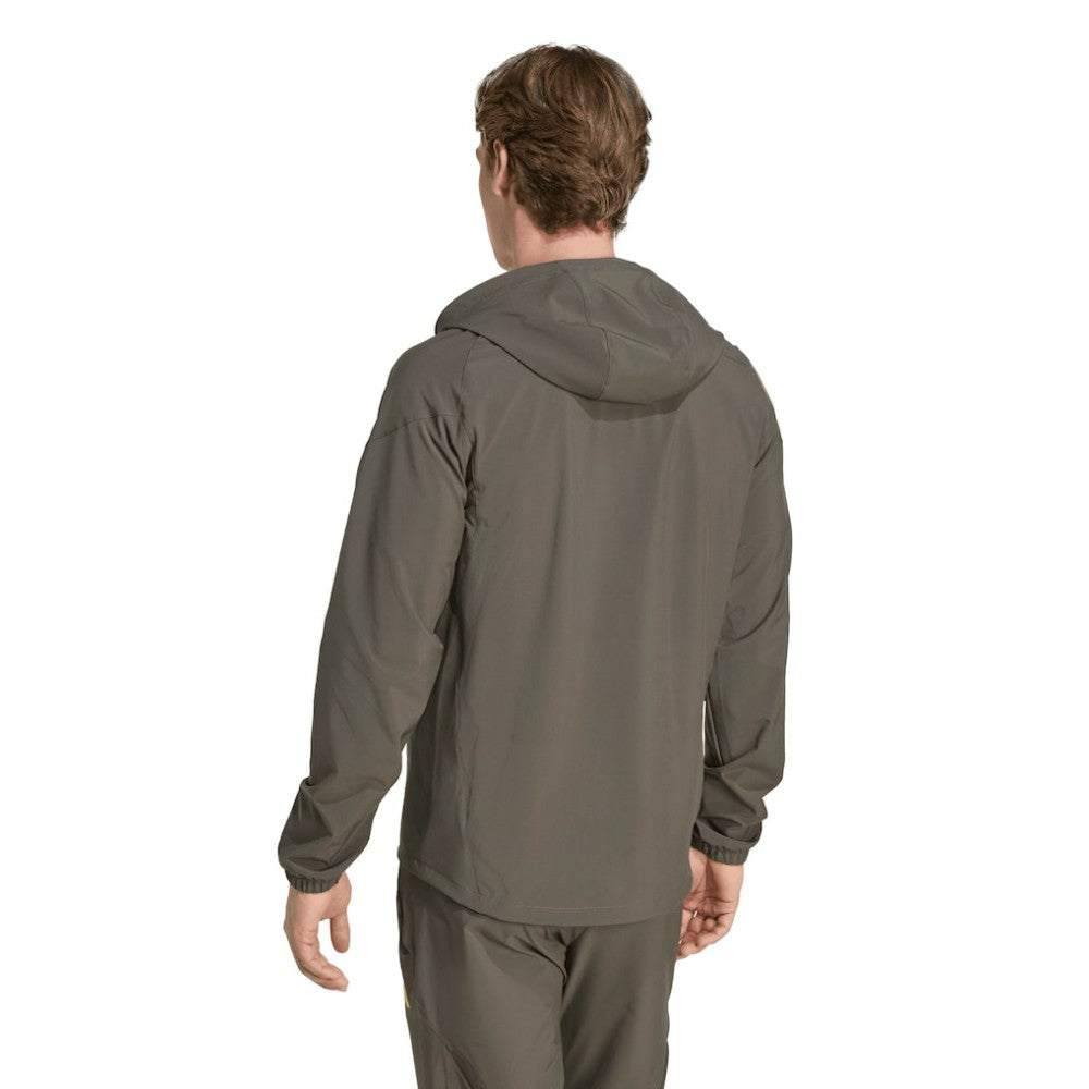 Real Madrid 2025/26 Tiro Vis Tech Travel Jacket Olive - Adidas sale