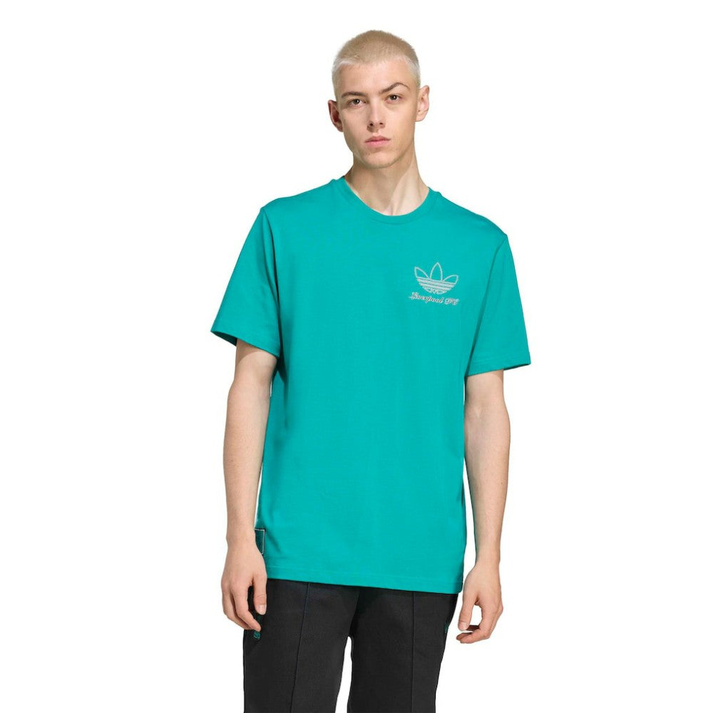 Liverpool Terrace Icons Collection Graphic T-Shirt Green - Adidas online