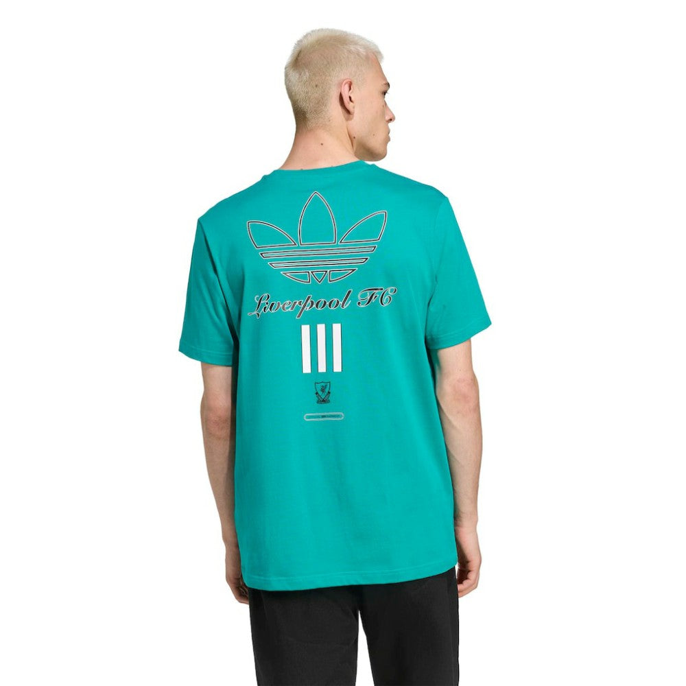 Liverpool Terrace Icons Collection Graphic T-Shirt Green - Adidas online