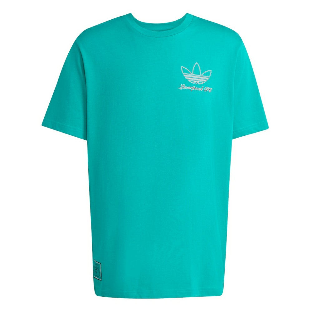 Liverpool Terrace Icons Collection Graphic T-Shirt Green - Adidas online
