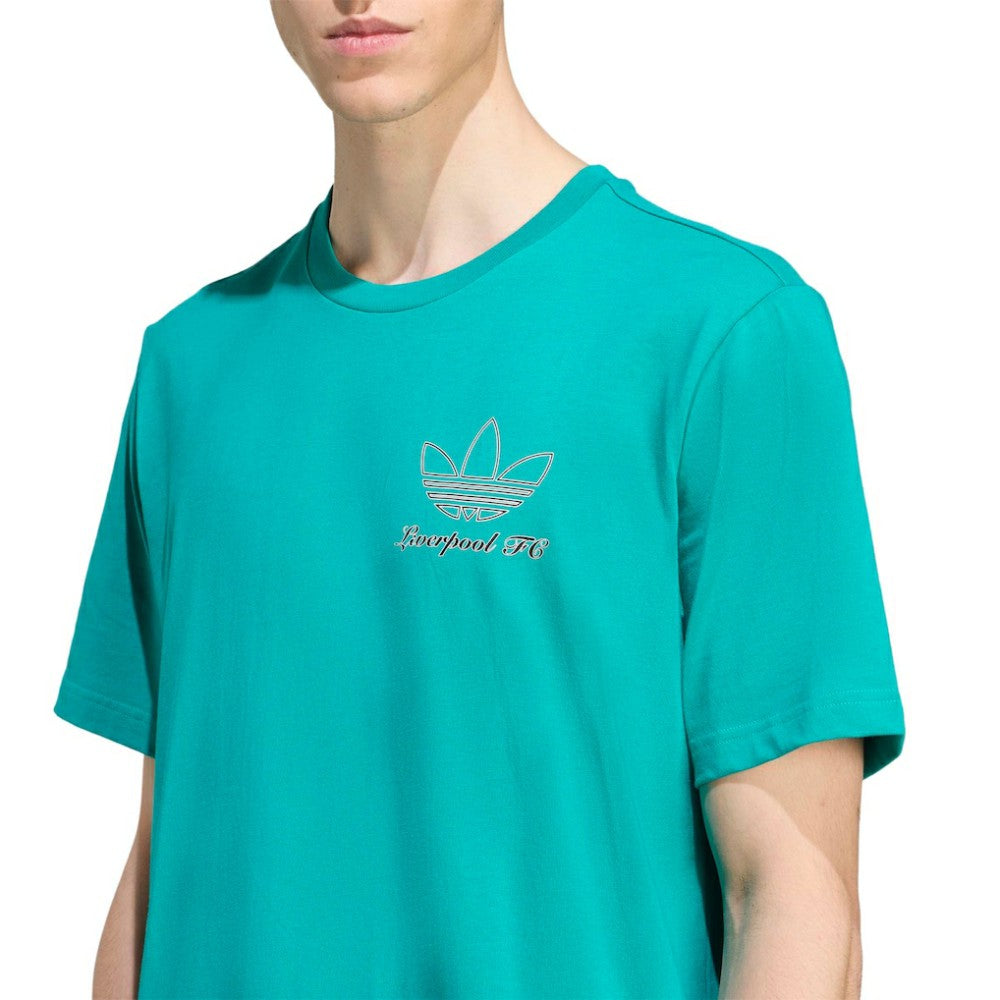 Liverpool Terrace Icons Collection Graphic T-Shirt Green - Adidas online