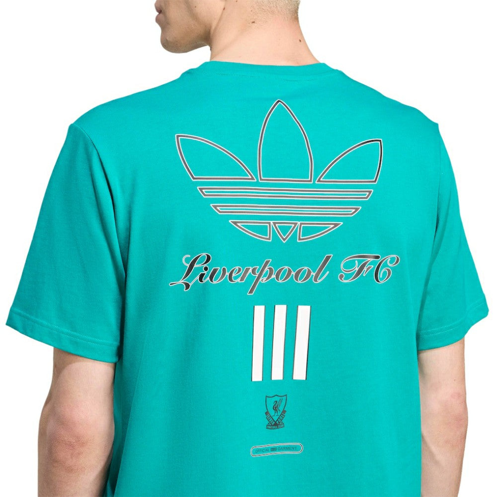 Liverpool Terrace Icons Collection Graphic T-Shirt Green - Adidas online