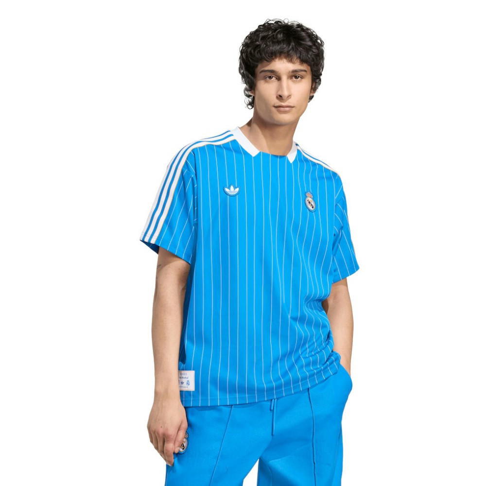 Real Madrid Unisex Terrace Icons Jersey Blue - Adidas on sale