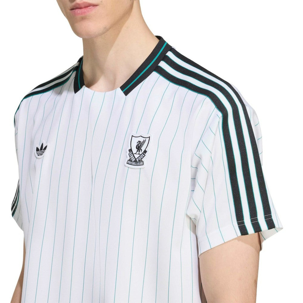 Liverpool Terrace Icons Jersey White - Adidas on sale