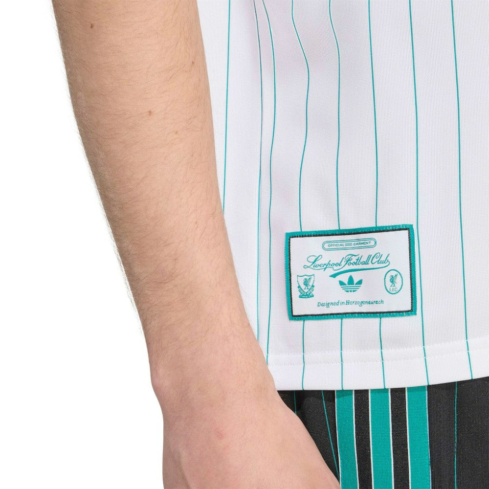 Liverpool Terrace Icons Jersey White - Adidas on sale