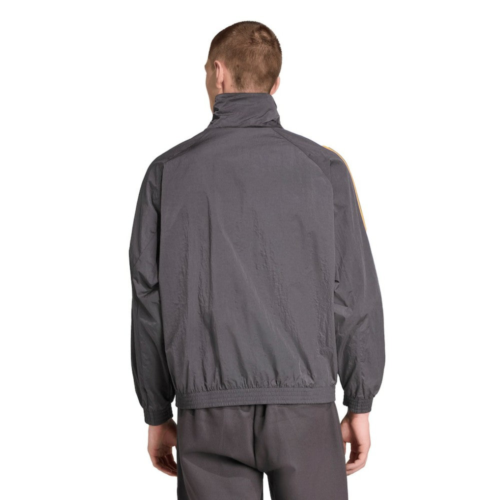 Manchester United Terrace Icons Half-Zip Jacket Gray - Adidas sale