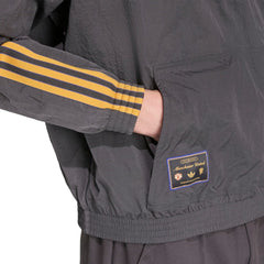 Manchester United Terrace Icons Half-Zip Jacket Gray - Adidas sale