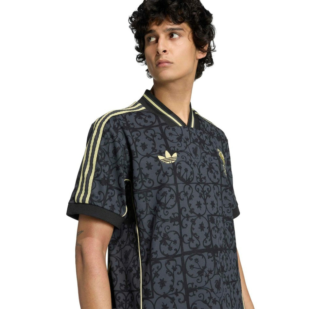 Liverpool Unisex Lifestyler Fashion Jersey Gray - Adidas cheap