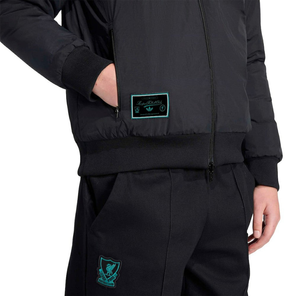 Liverpool Terrace Icons Polo Black - Adidas on sale