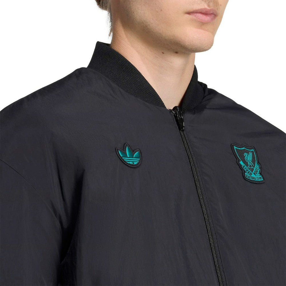 Liverpool Terrace Icons Polo Black - Adidas on sale