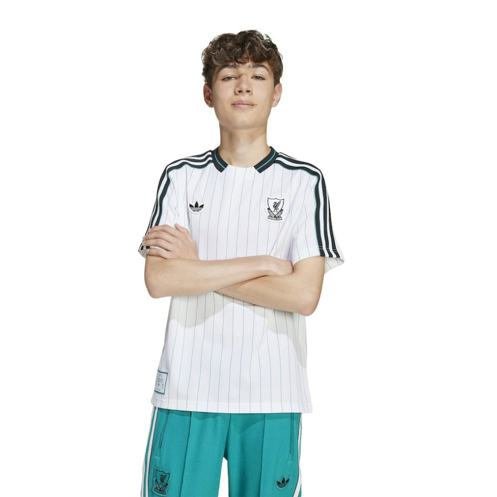 Liverpool Youth Terrace Icons Fashion Jersey White - Adidas online